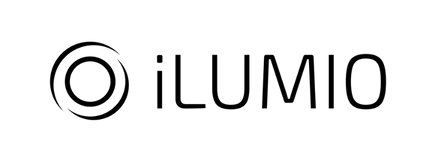Logo iLumio black color